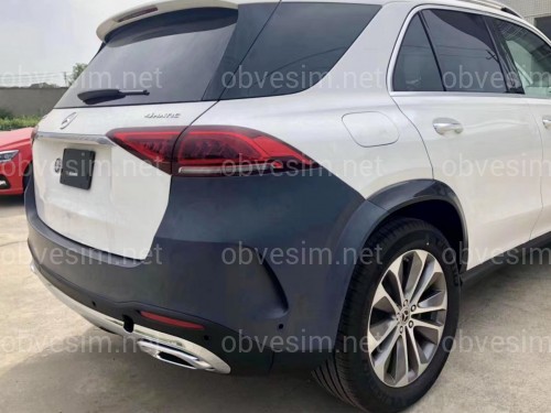 Обвіс AMG Line Mercedes GLE V167 2019-2022 (решітка, передній / задній бампера)