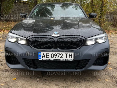 Передній бампер M paket BMW 3 series G20 G21 2019-2022