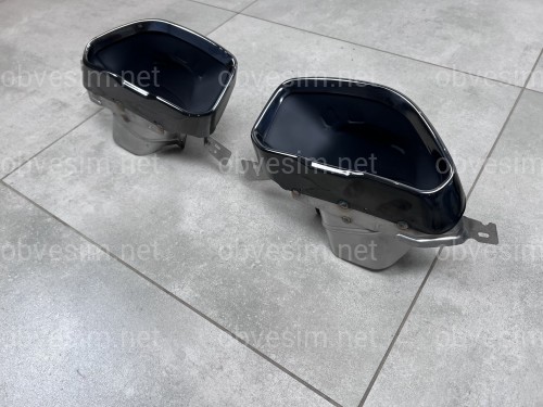 Насадки на вихлопні труби Performance BMW G20 G21 G22 G23 G26 G42 чорні