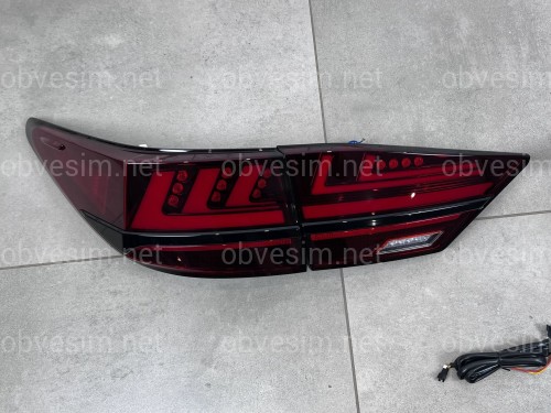 Задні червоні фонарі Lexus ES 2012-2017, комплект 4шт.