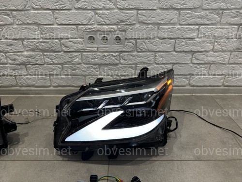 Фари Full Led Lexus GX 460 2014-2019 у стилі рестайлінг 2020+ 2шт. ліва+права