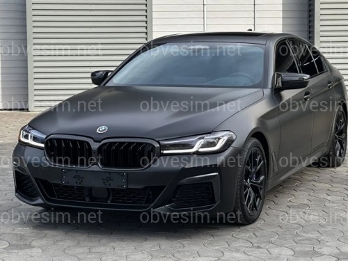 Решітка радіатора ніздрі стиль M5 F90 для BMW 5 Series G30 / G31 2020+ чорний глянець