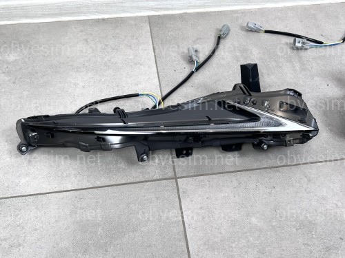 DRL ходові вогні Lexus IS 2017- з динамічним покажчиком повороту, комплект 2шт.