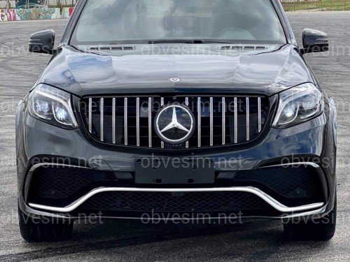 Комплект обвісу GLS63 AMG Mercedes Benz GLS class X166 2015-2018