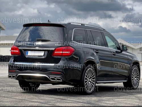 Комплект обвісу GLS63 AMG Mercedes Benz GLS class X166 2015-2018