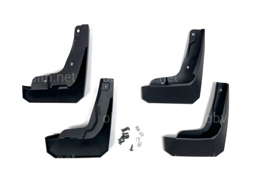 Бризковики Toyota bZ4X 2022+, комплект 4 шт.