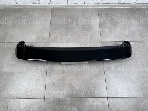 Спойлер козирок Hyundai I 30 2007-2011 хетчбек ABS пластик, колір чорний глянець