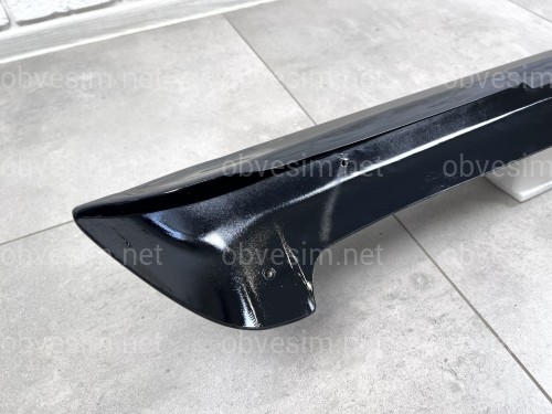 Спойлер козирок Hyundai I 30 2007-2011 хетчбек ABS пластик, колір чорний глянець