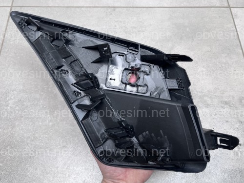 Накладка переднього бампера Lexus NX F-Sport 2018+ колір темно-сірий ПРАВА СТОРОНА
