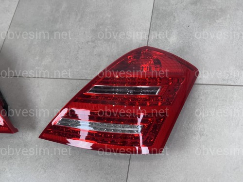 Задні ліхтарі рестайлінг для Mercedes-Benz S-class W221 2005-2013 2шт.