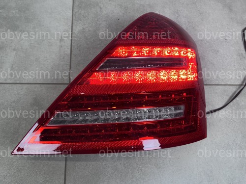 Задні ліхтарі рестайлінг для Mercedes-Benz S-class W221 2005-2013 2шт.