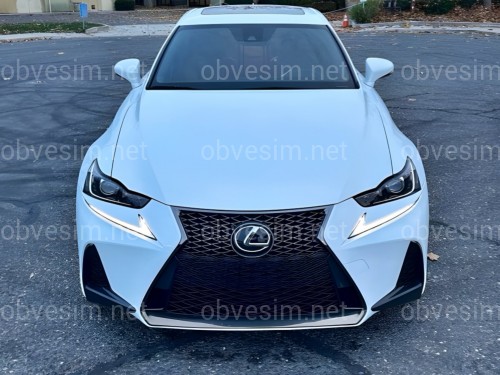 Бампер передній у зборі F-Sport Lexus IS рестайлінг 2017-2020