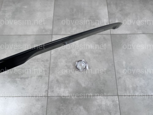 Спойлер ліп M Performance BMW 4 series F32 2013-2020 ABS пластик, чорний глянець