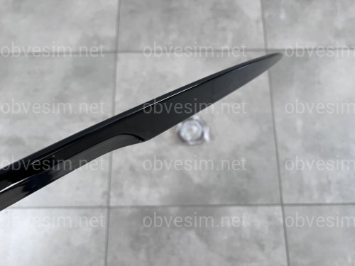 Спойлер ліп M Performance BMW 4 series F32 2013-2020 ABS пластик, чорний глянець