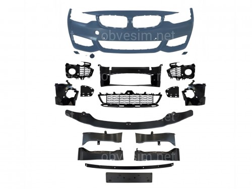 Бампер передній у сборі M пакет для BMW 4 series F32 / F33 / F36 2013-2020