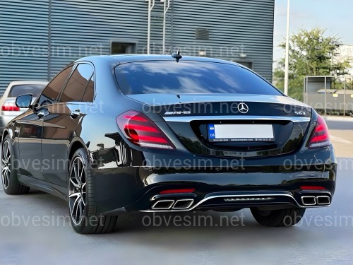 Комплект рестайлінгу AMG S63 2018+ для Mercedes S Class W222 2013-2017