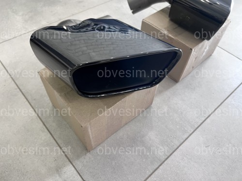 Насадки на вихлопні труби BLACK M Paket BMW X5 F15 2014-2018