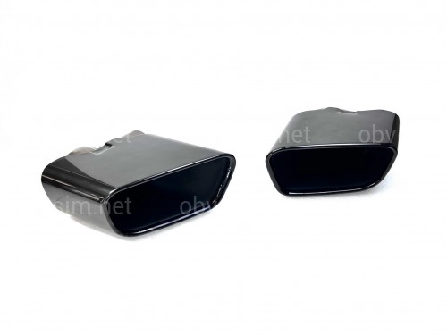 Насадки на вихлопні труби BLACK M Paket BMW X5 F15 2014-2018