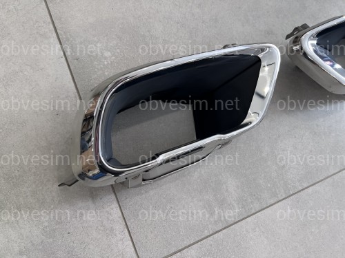 Насадки на вихлопні труби CHROME M Paket BMW X5 G05 / X6 G06 / X7 G07