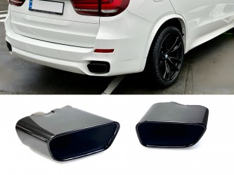 Насадки на вихлопні труби BLACK M Paket BMW X5 F15 2014-2018