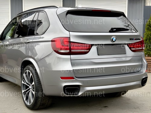 Насадки на вихлопні труби BLACK M Paket BMW X5 F15 2014-2018