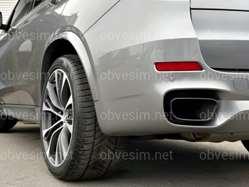 Насадки на вихлопні труби BLACK M Paket BMW X5 F15 2014-2018