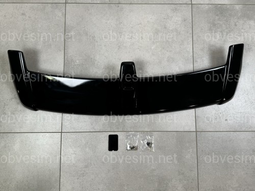 Спойлер козирок Honda CRV 2006-2012 ABS пластик, колір чорний