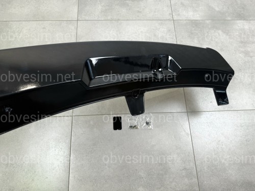 Спойлер козирок Honda CRV 2006-2012 ABS пластик, колір чорний