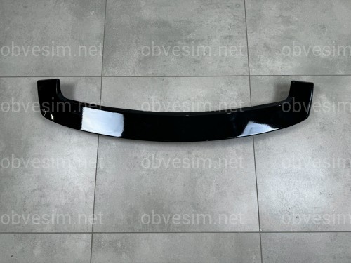 Спойлер козирок Mitsubishi Outlander 2012-2021 ABS пластик, колір чорний глянець