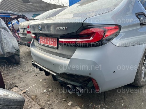 Комплект обвісу рестайлінгу в стилі M5 LCI 2020+ для BMW 5 series G30 2016-2020