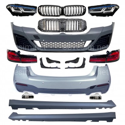 Комплект обвісу рестайлінг M paket LCI 2020+ для BMW 5 series G30 2016-2020