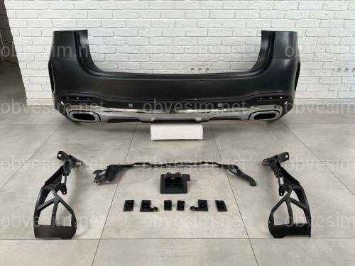 Обвіс AMG Line Mercedes GLE V167 2019-2022 (решітка, передній / задній бампера)