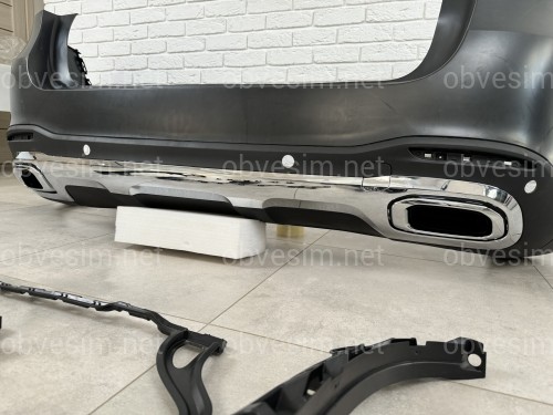 Обвіс AMG Line Mercedes GLE V167 2019-2022 (решітка, передній / задній бампера)