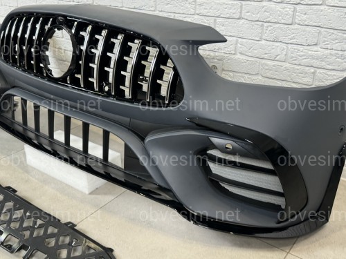 Передній бампер у стилі C63 AMG для Mercedes-Benz C-class W206 2021-