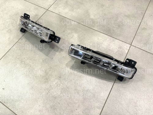 DRL ходові вогні BMW 5 series G30 G31 2016-2020, комплект 2шт.
