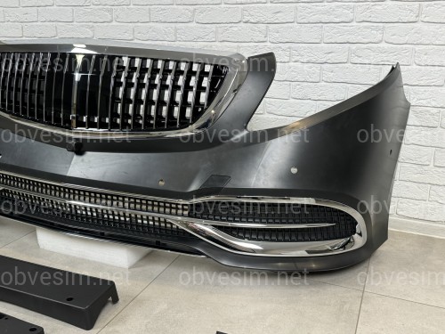Бампер передний Maybach Mercedes V Class Vito Metris W447 2014-2023