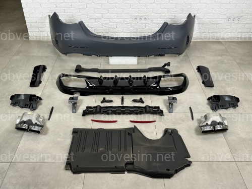 Комплект обвісу стиль AMG C63 для Mercedes C Class W206 2021+