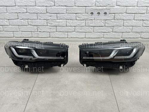 Фари Shadow Line Adaptive LED LCI рестайлінг для BMW G30 / G31 2020-2023 2шт. комплектні з блоками
