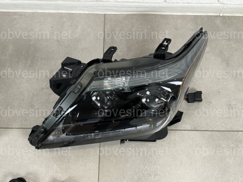 LED фари BLACK Lexus LX 570 2012-2015 2шт.