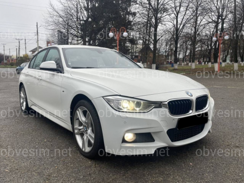 Передній бампер M Paket BMW 3 Series F30 F31 2012-2018 (під омивачі / з отворами під парктроніки)