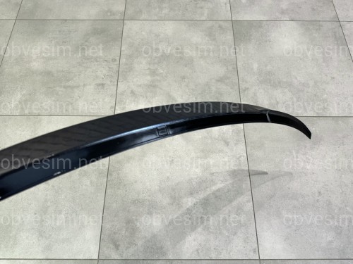 Спойлер ліп на багажник BMW series 5 F10 2010-2016 ABS пластик, чорний глянець