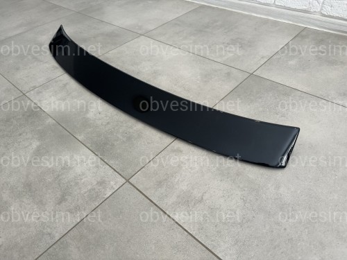 Козирок на скло Mercedes-Benz S class W221 2005-2013 ABS пластик, колір чорний глянець