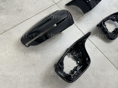 Корпуси дзеркал M LOOK BMW G11 G12 G14 G15 G16 G20 G21 G22 G23 G26 G30 G31 G32 чорний глянець