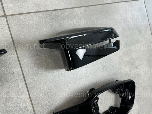 Корпуси дзеркал M LOOK BMW G11 G12 G14 G15 G16 G20 G21 G22 G23 G26 G30 G31 G32 чорний глянець V2