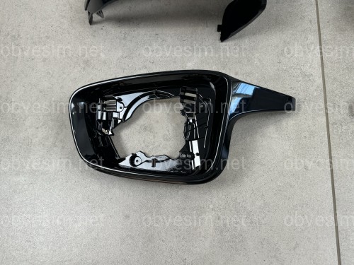 Корпуси дзеркал M LOOK BMW G11 G12 G14 G15 G16 G20 G21 G22 G23 G26 G30 G31 G32 чорний глянець V2