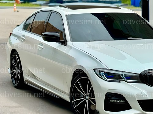 Корпуси дзеркал M LOOK BMW G11 G12 G14 G15 G16 G20 G21 G22 G23 G26 G30 G31 G32 чорний глянець
