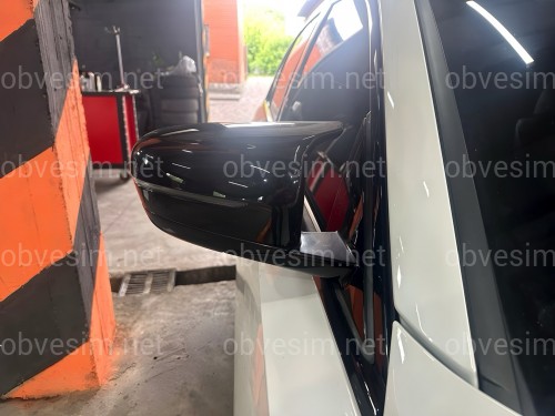 Корпуси дзеркал M LOOK BMW G11 G12 G14 G15 G16 G20 G21 G22 G23 G26 G30 G31 G32 чорний глянець