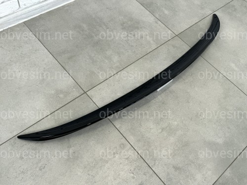 Спойлер ліп M Performance BMW 3 series F30 2012-2018 ABS пластик, чорний глянець