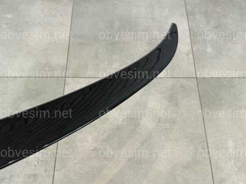 Спойлер ліп M Performance BMW 3 series F30 2012-2018 ABS пластик, чорний глянець