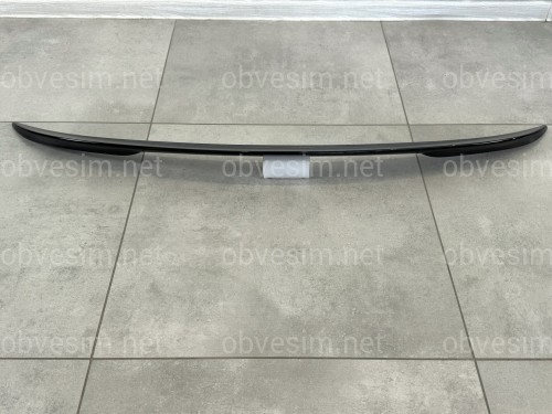 Спойлер ліп M Performance BMW 3 series F30 2012-2018 ABS пластик, чорний глянець